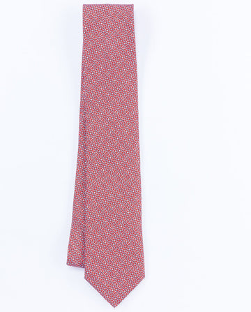 Red Tie 100% Silk